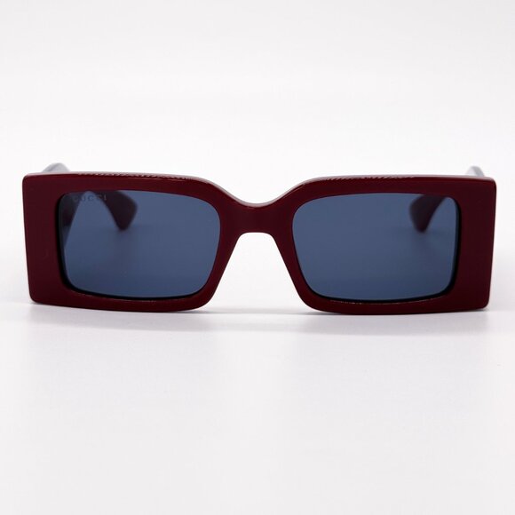 NEW GUCCI GG1860S 003 BURGUNDY/BLUE UNISEX SUNGLASSES GUCCI - Picture 3 of 11
